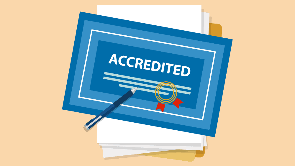 An Accreditation Certificate