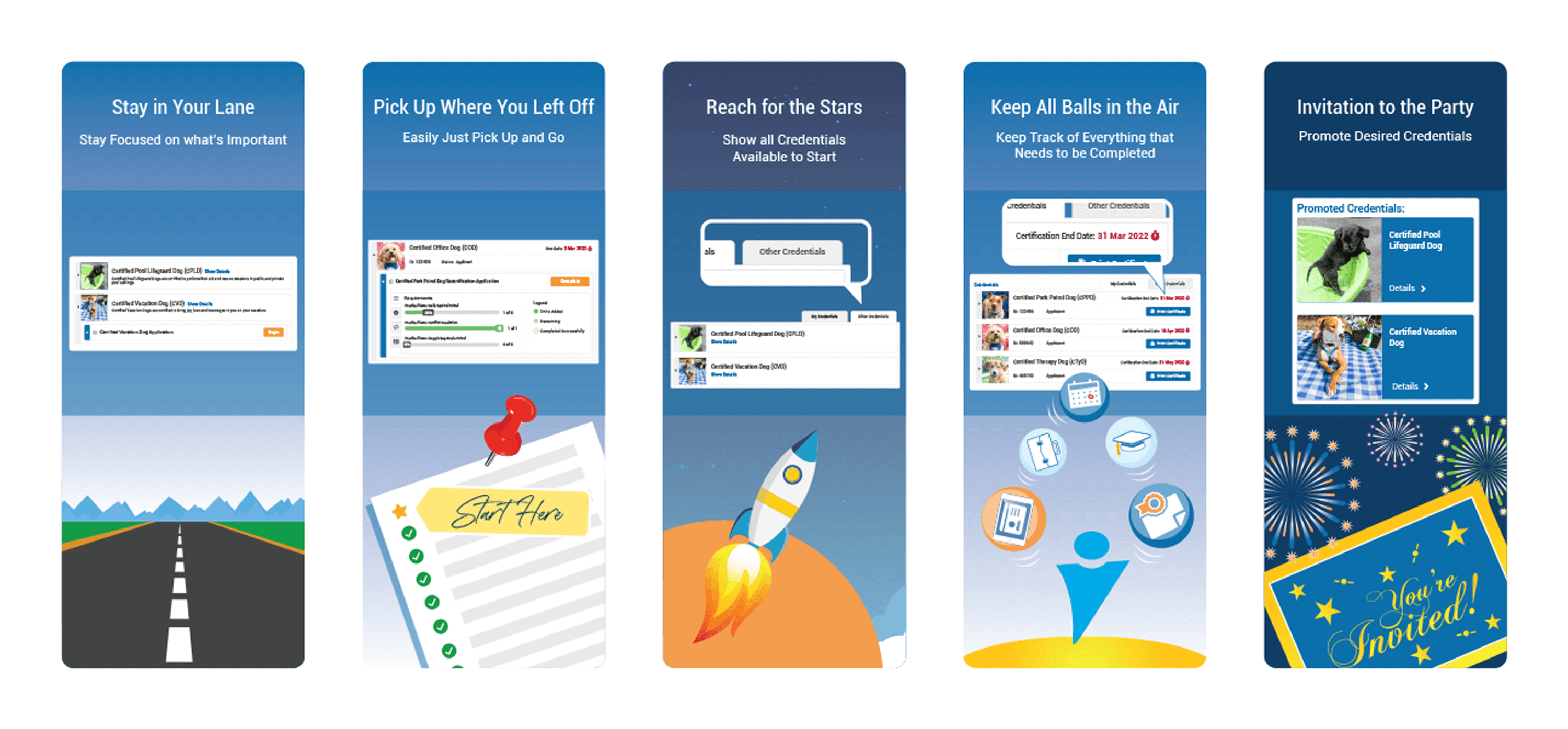 Certification Dashboard Application Pathways Heuristic Solutions